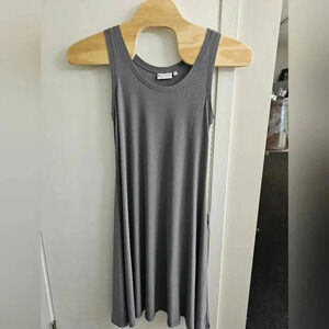 NWT‎ Womens Size Large Habitat Clothes Live In Gray Sheath Dress